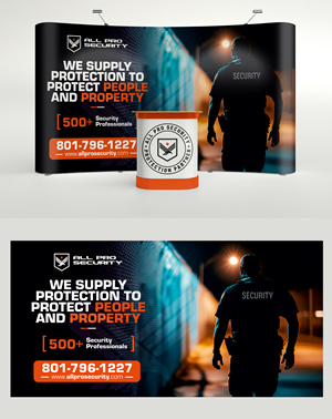 Diseño de Stand de Feria por Aurora:) para All Pro Security  | Diseño: #36870378