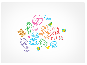 window decal for kindergarten  | Print Design par Vicez