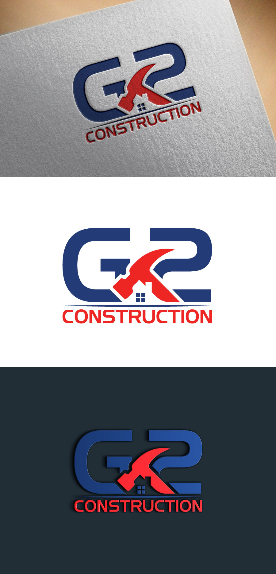 Logo Design by amran mollaa for G2 Construction USA LLC | Design #36859996