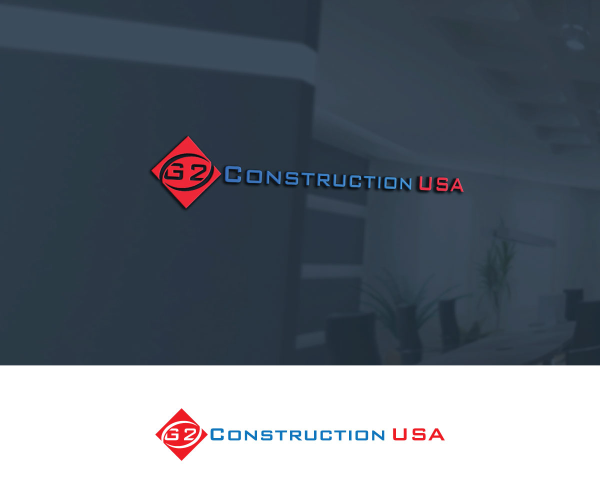 Logo Design by Srk pix!14 for G2 Construction USA LLC | Design #36858552