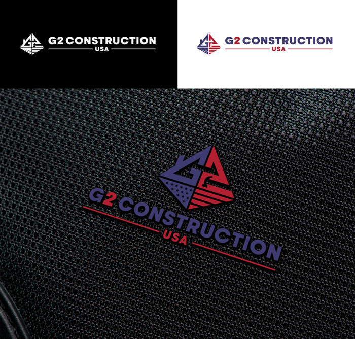 Logo Design by RA-bica for G2 Construction USA LLC | Design #36858779
