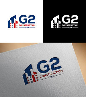 Logo Design by RA-bica for G2 Construction USA LLC | Design: #36858879