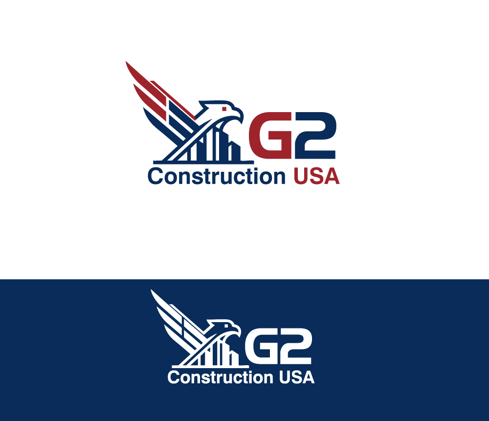 Logo Design by RA-bica for G2 Construction USA LLC | Design #36859554