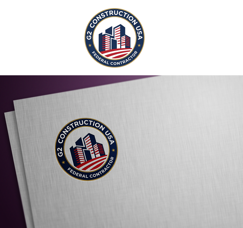 Logo Design by RA-bica for G2 Construction USA LLC | Design #36859690