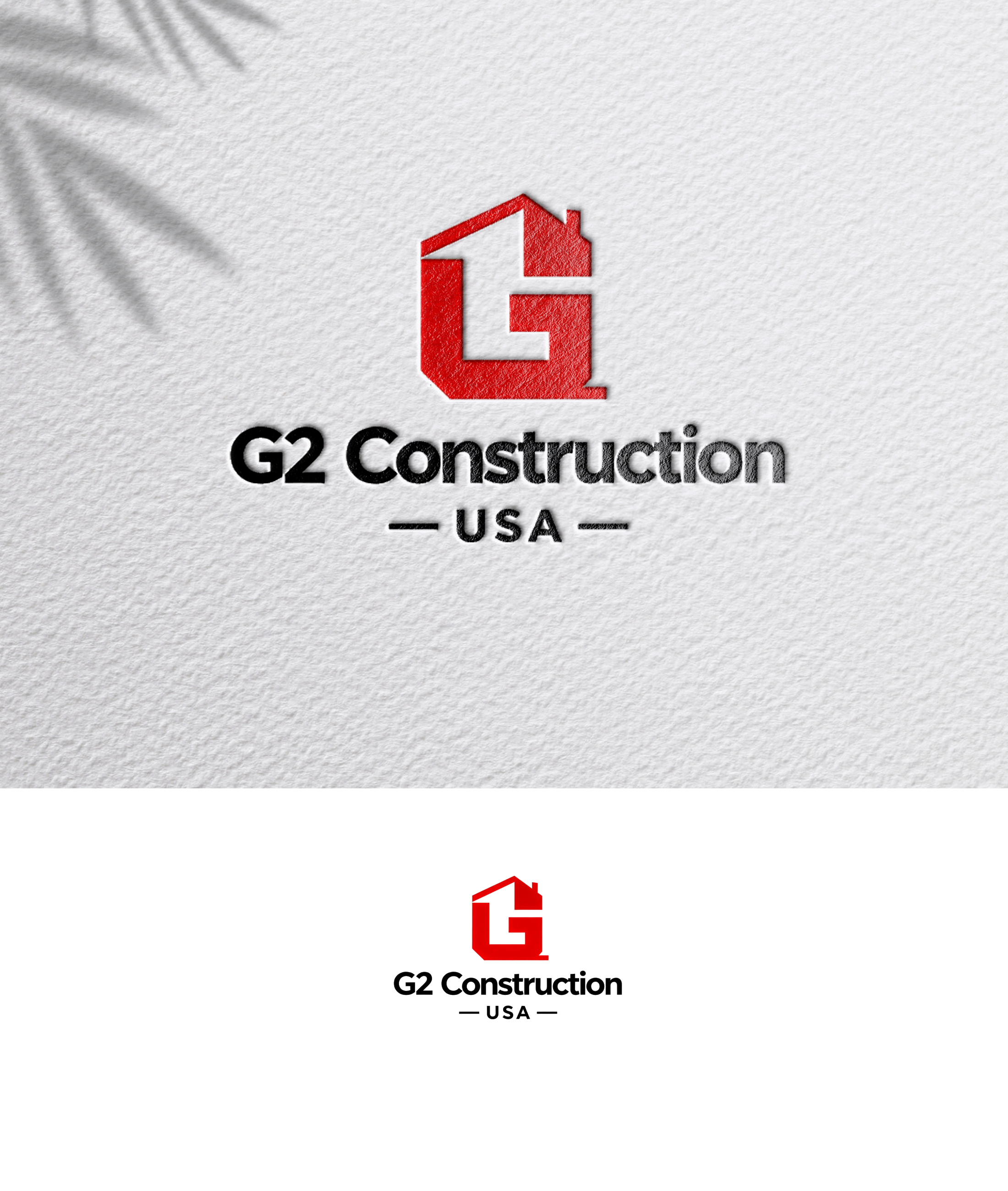 Logo Design by zoyario for G2 Construction USA LLC | Design #36859247