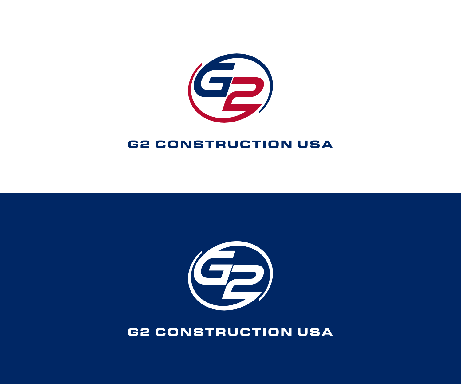 Logo Design by ThiagoB for G2 Construction USA LLC | Design: #36857536