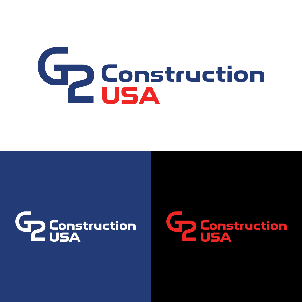 Logo Design by andreira for G2 Construction USA LLC | Design #36861438