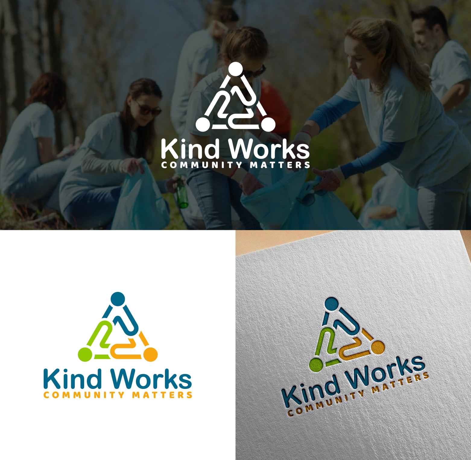 Diseño de Logo por 4tech services para Kind Works Inc | Diseño #36863546