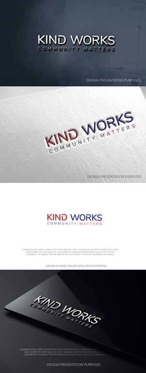 Logo-Design von zebronicgraphic für Kind Works Inc | Design: #36868879