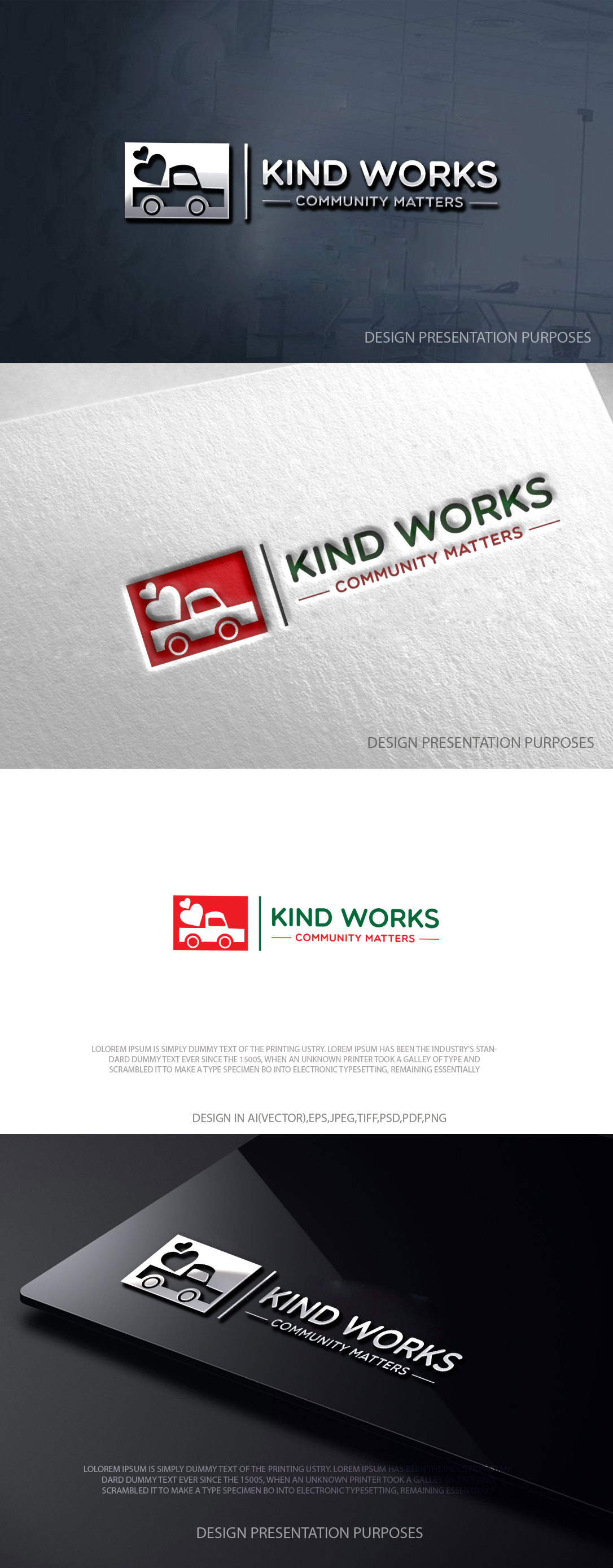 Diseño de Logo por zebronicgraphic para Kind Works Inc | Diseño #36868880
