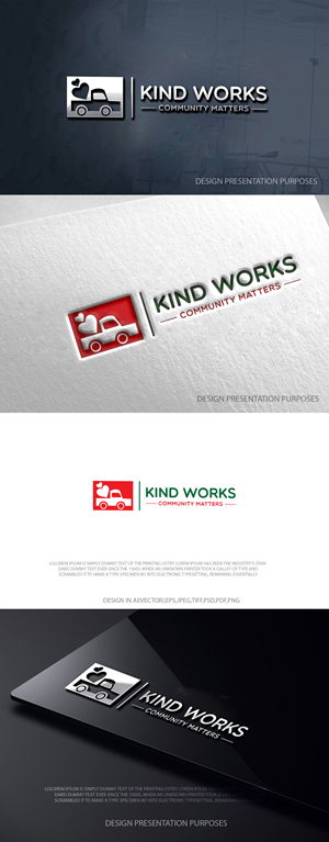 Logo-Design von zebronicgraphic für Kind Works Inc | Design: #36868880