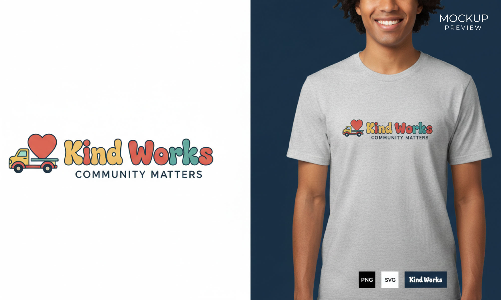 Diseño de Logo por UAD DESIGNS para Kind Works Inc | Diseño #36878891