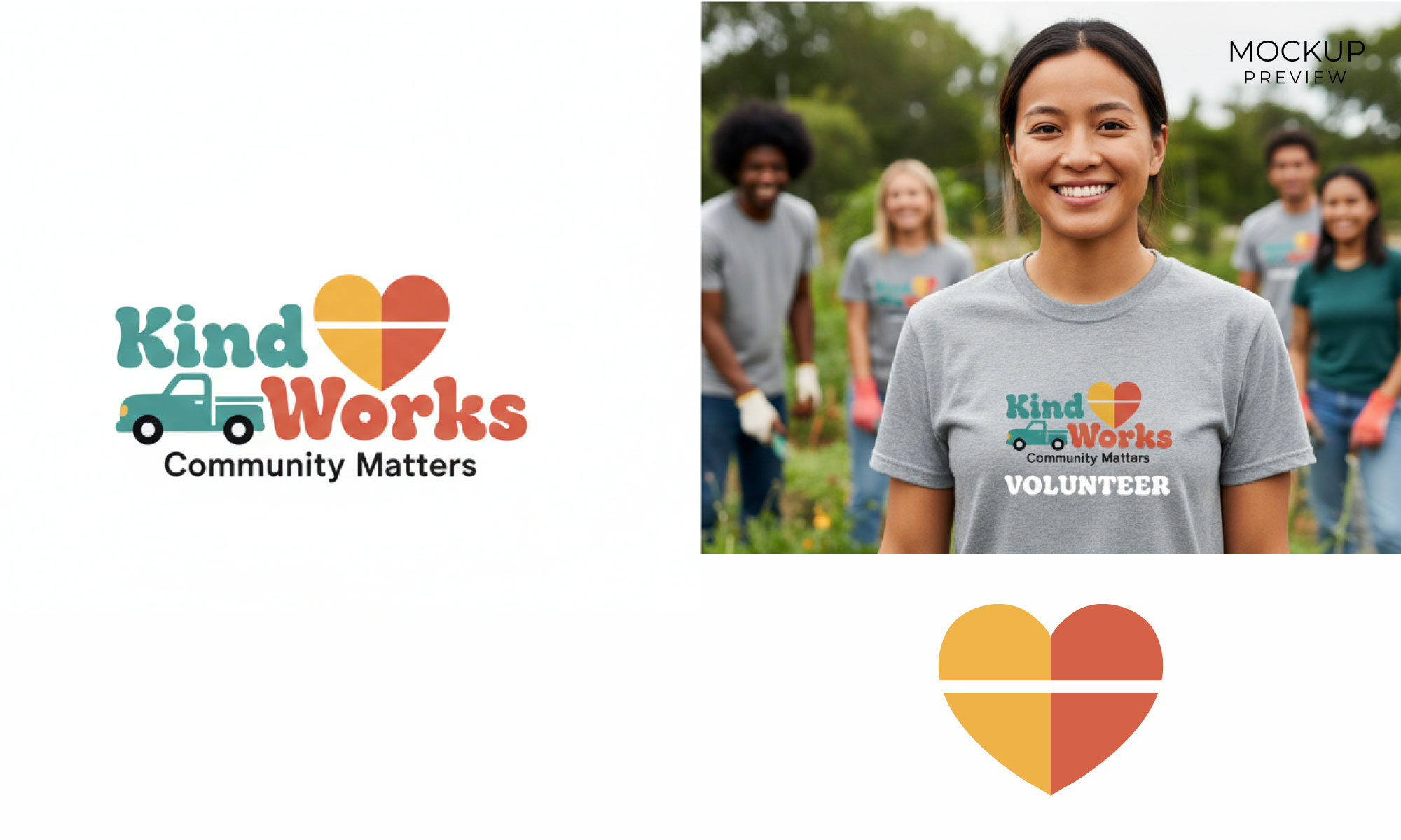 Diseño de Logo por UAD DESIGNS para Kind Works Inc | Diseño #36878892