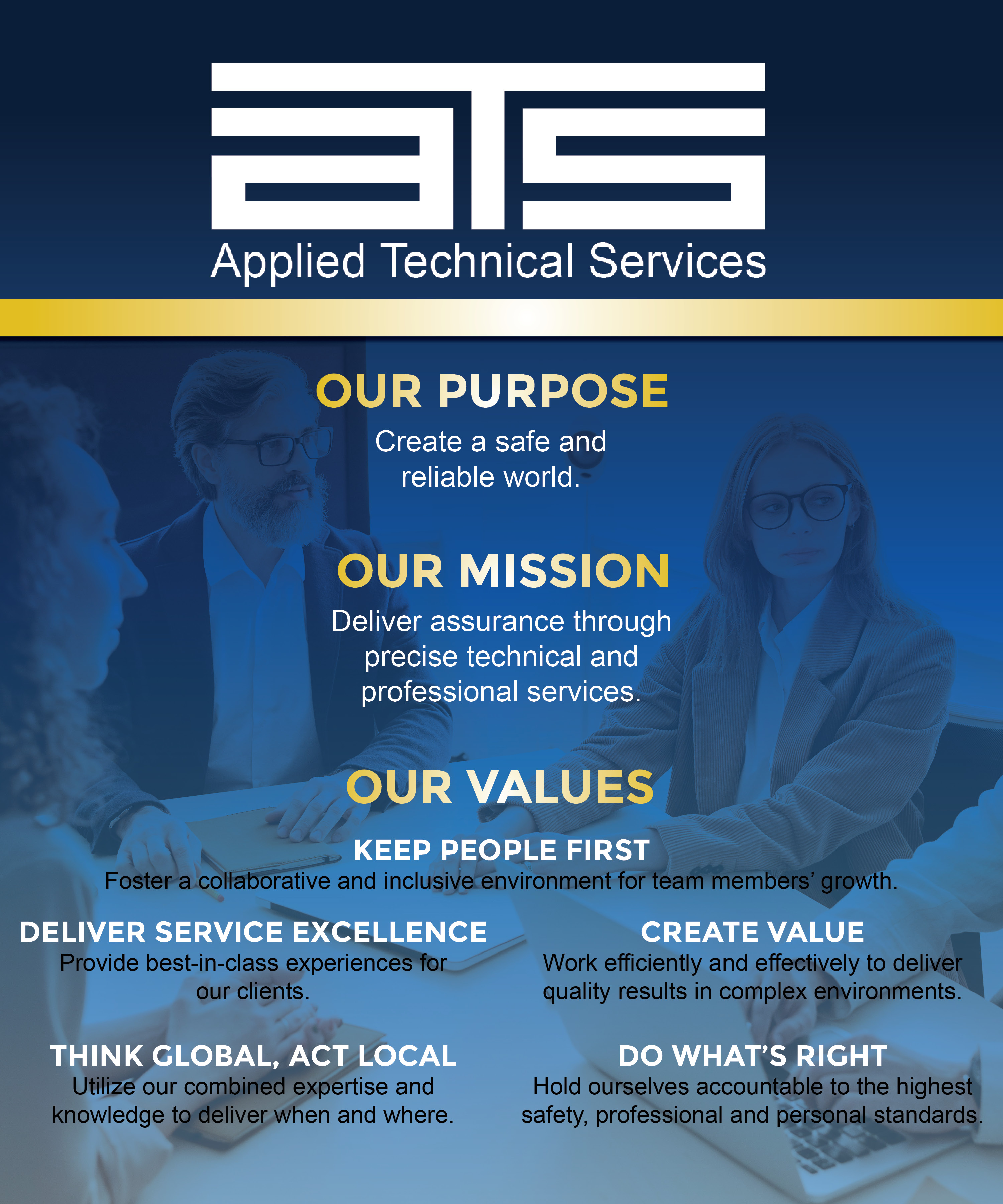 Diseño Gráfico por susan t. para Applied Technical Services | Diseño #36887239