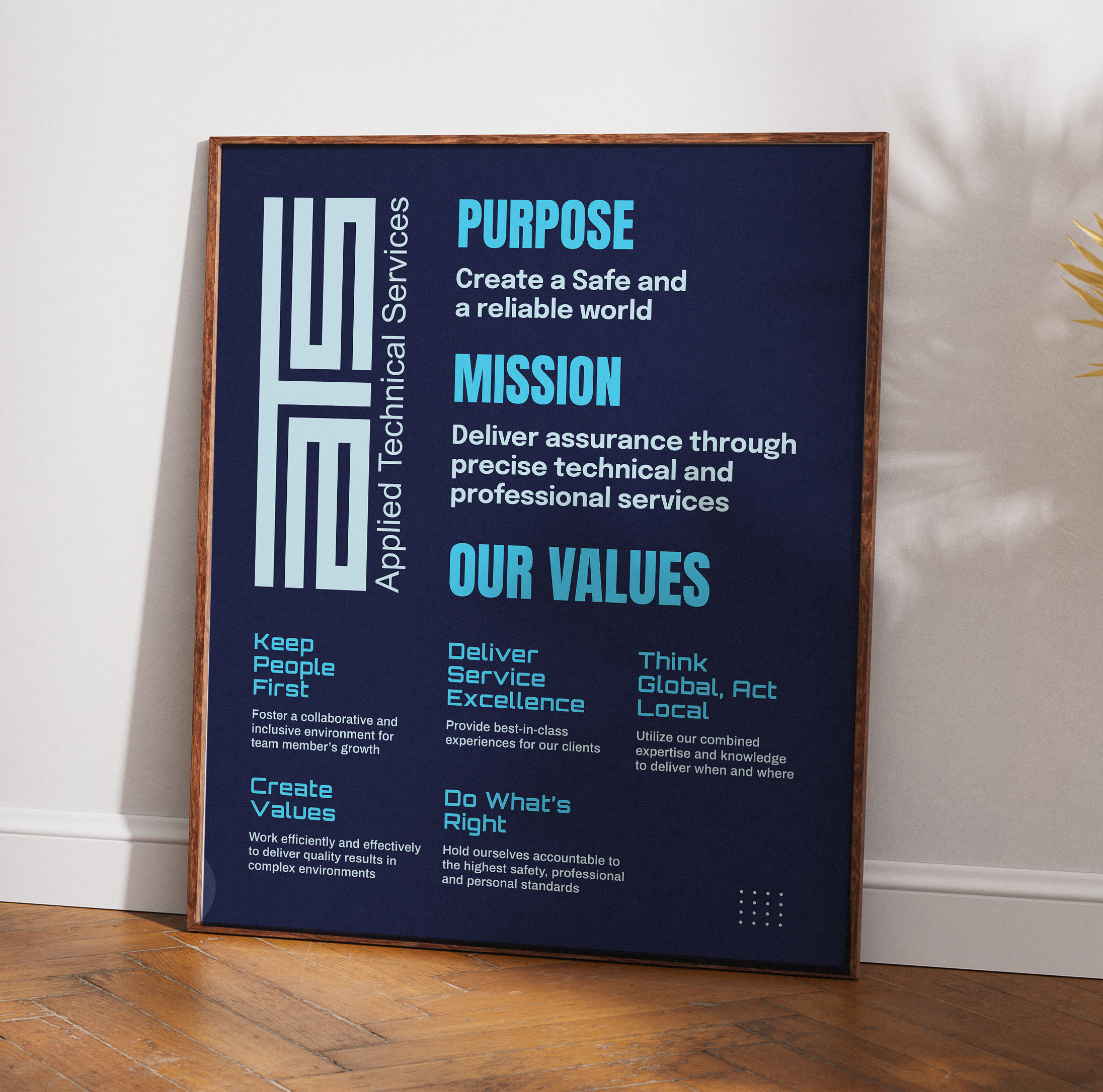 Diseño Gráfico por JK18 para Applied Technical Services | Diseño #36895155