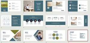 Diseño de PowerPoint por pb para EPS-IA | Diseño: #36875772