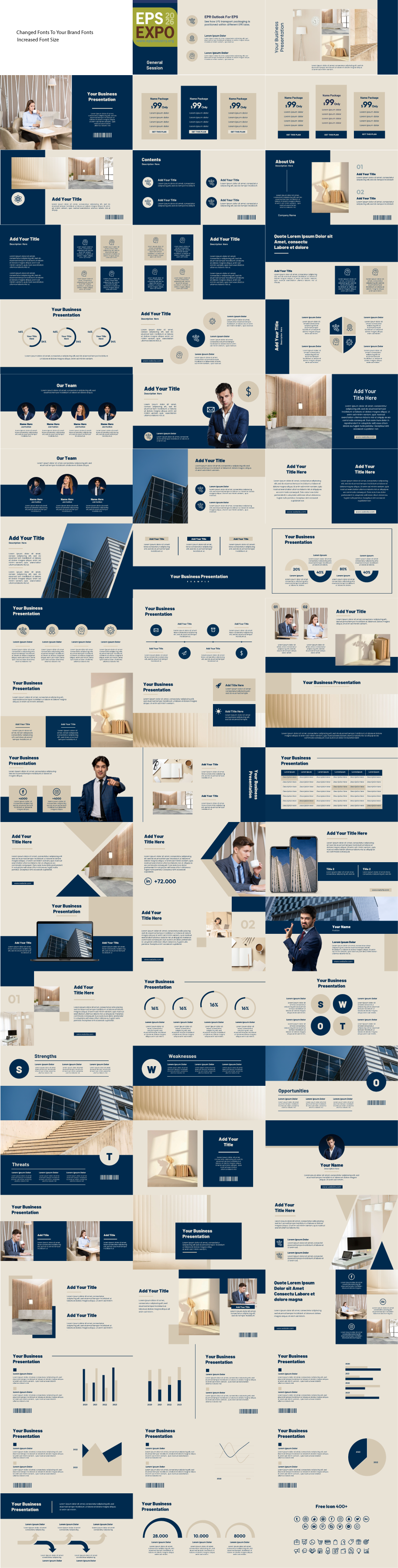 Diseño de PowerPoint por JK18 para EPS-IA | Diseño #36876257