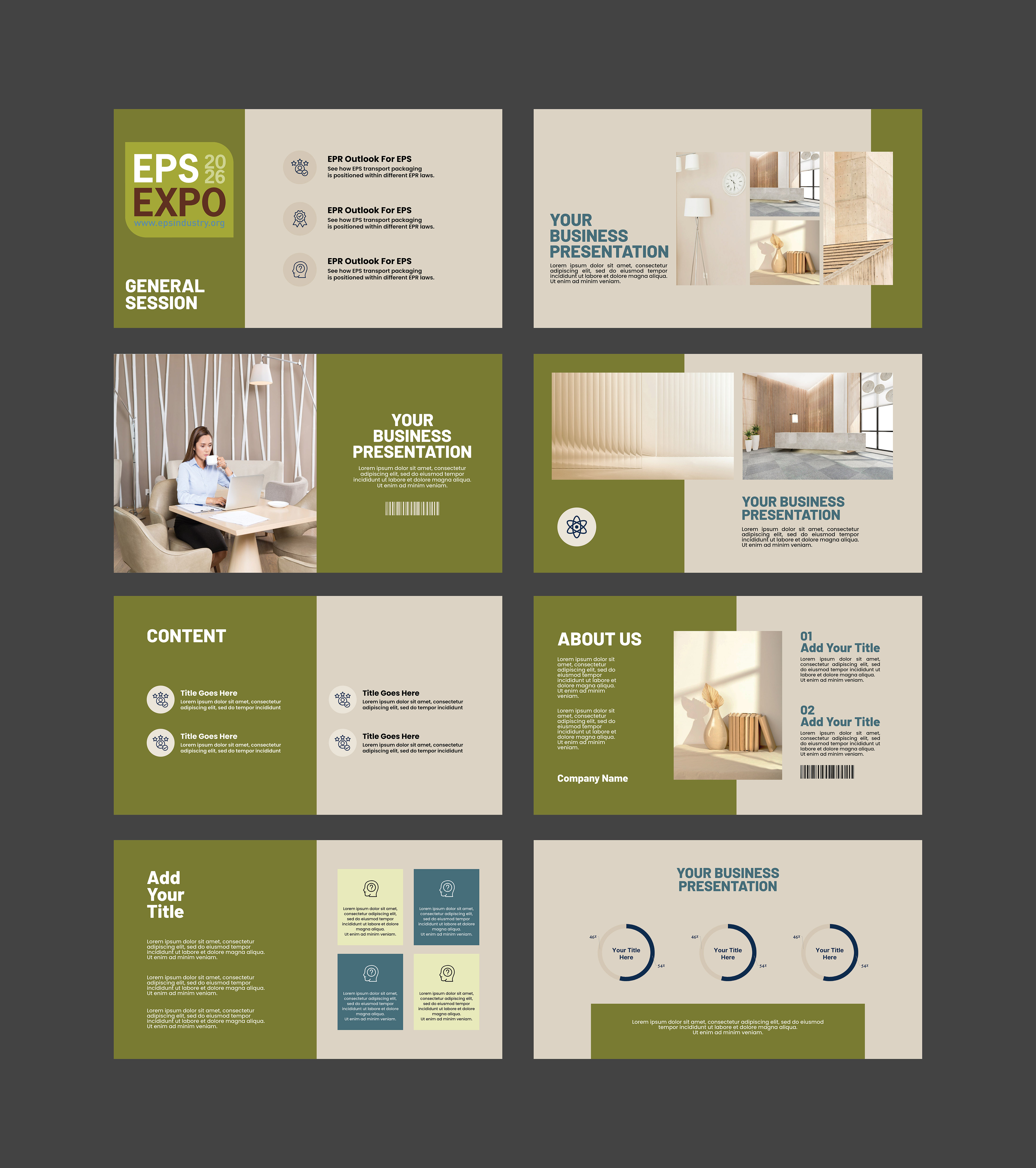 Diseño de PowerPoint por 3Guys para EPS-IA | Diseño #36884638