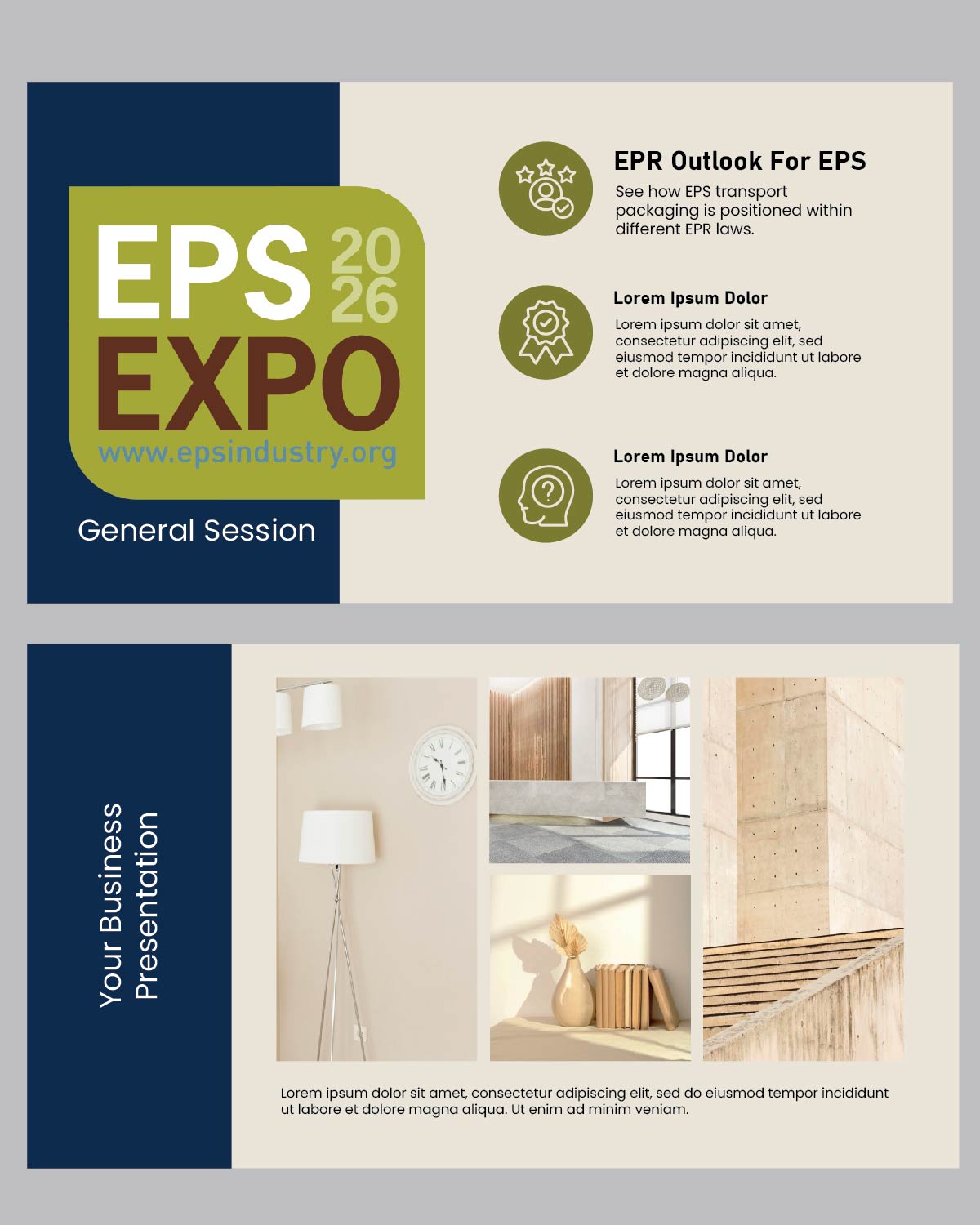 Diseño de PowerPoint por Isnah Logo para EPS-IA | Diseño #36876951