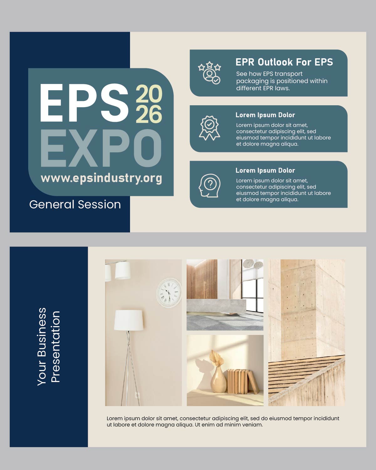 Diseño de PowerPoint por Isnah Logo para EPS-IA | Diseño #36876973