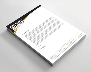 Stationery Design by Imagine design000 for Nixon Financial Services Pty Ltd | Design: #36863601