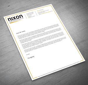 Stationery Design by Imagine design000 for Nixon Financial Services Pty Ltd | Design: #36863622