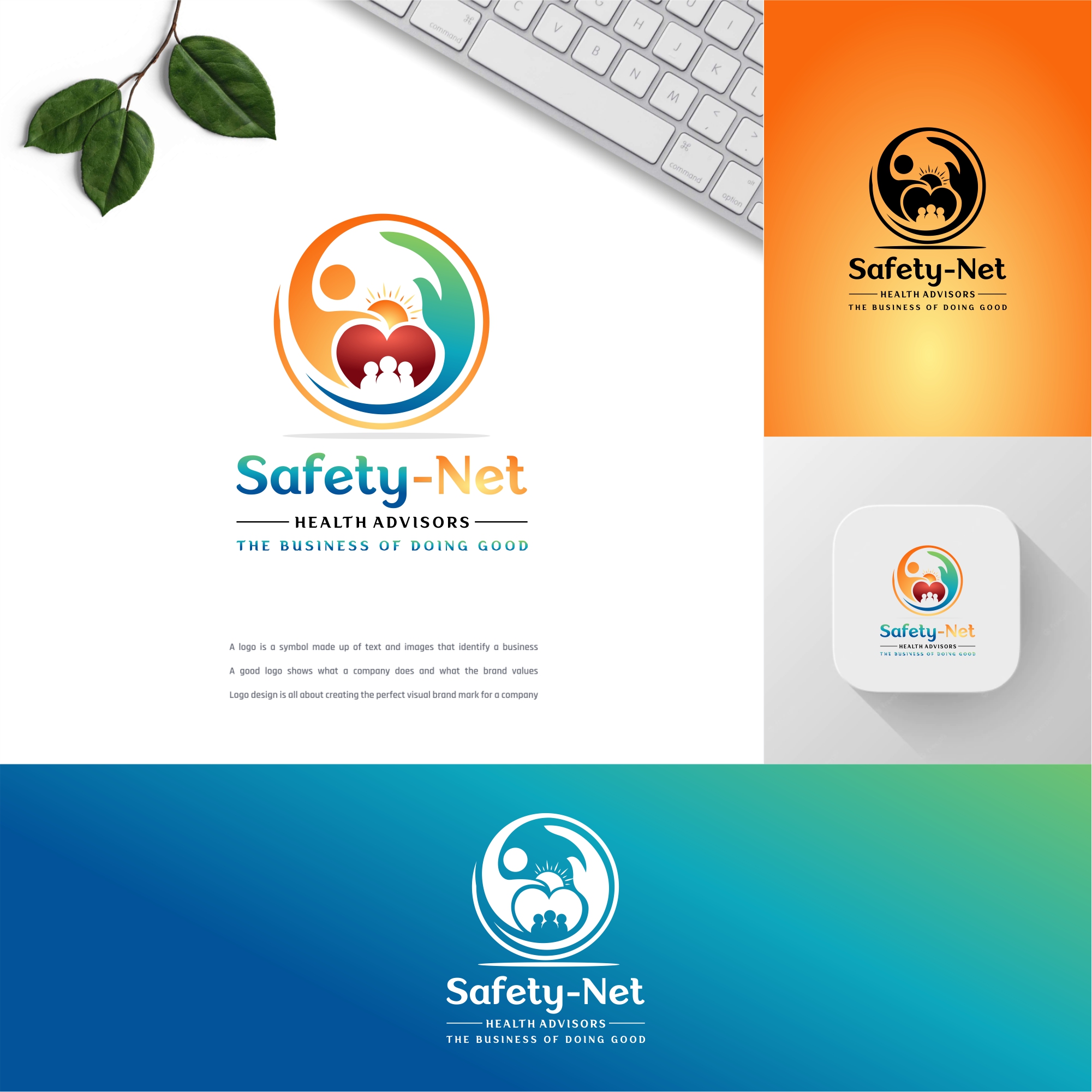 Logo Design by Dembol 2 for Safety-Net Health Advisors | Design #36870745