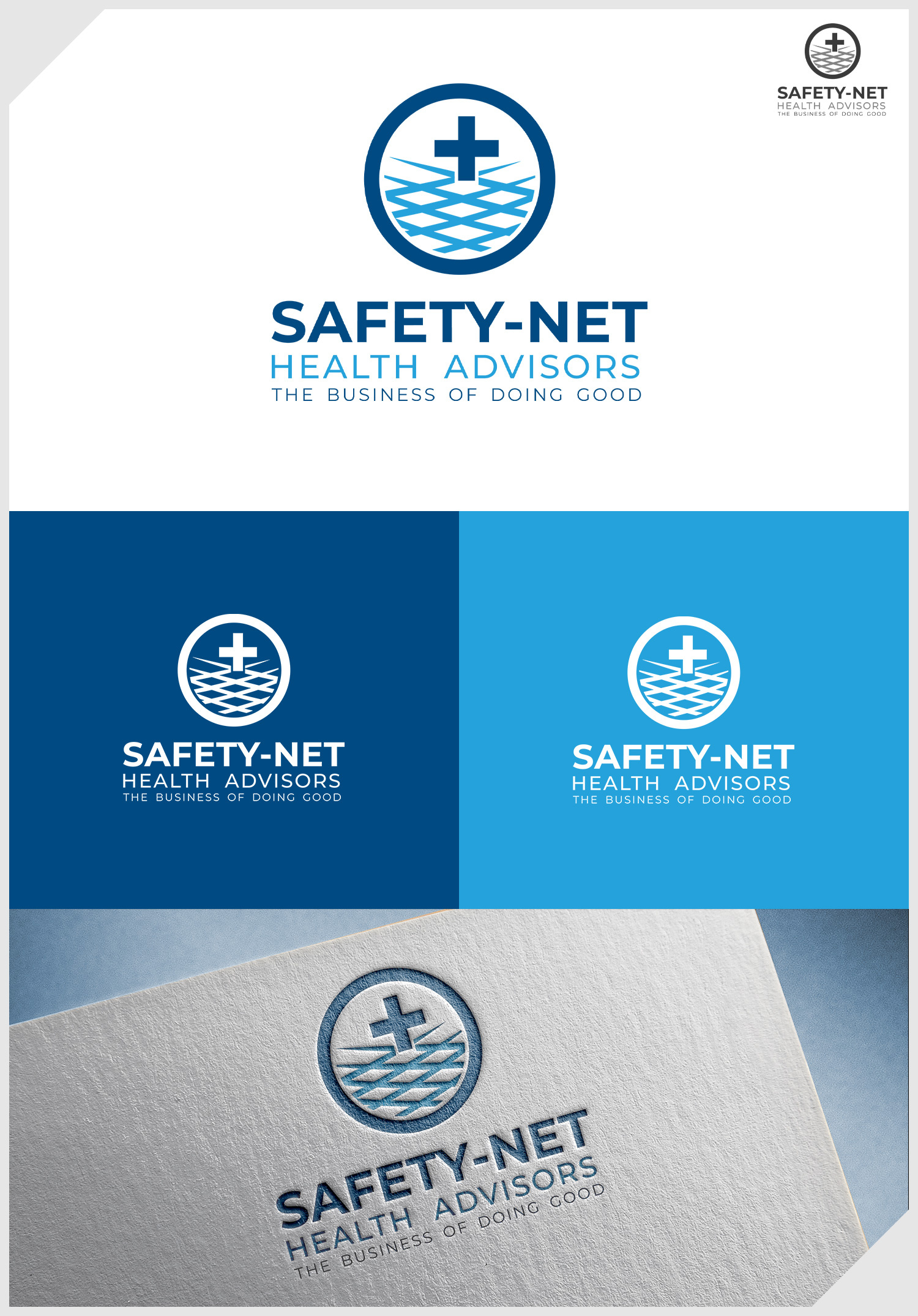 Logo Design by IDesign1606 for Safety-Net Health Advisors | Design #36879591