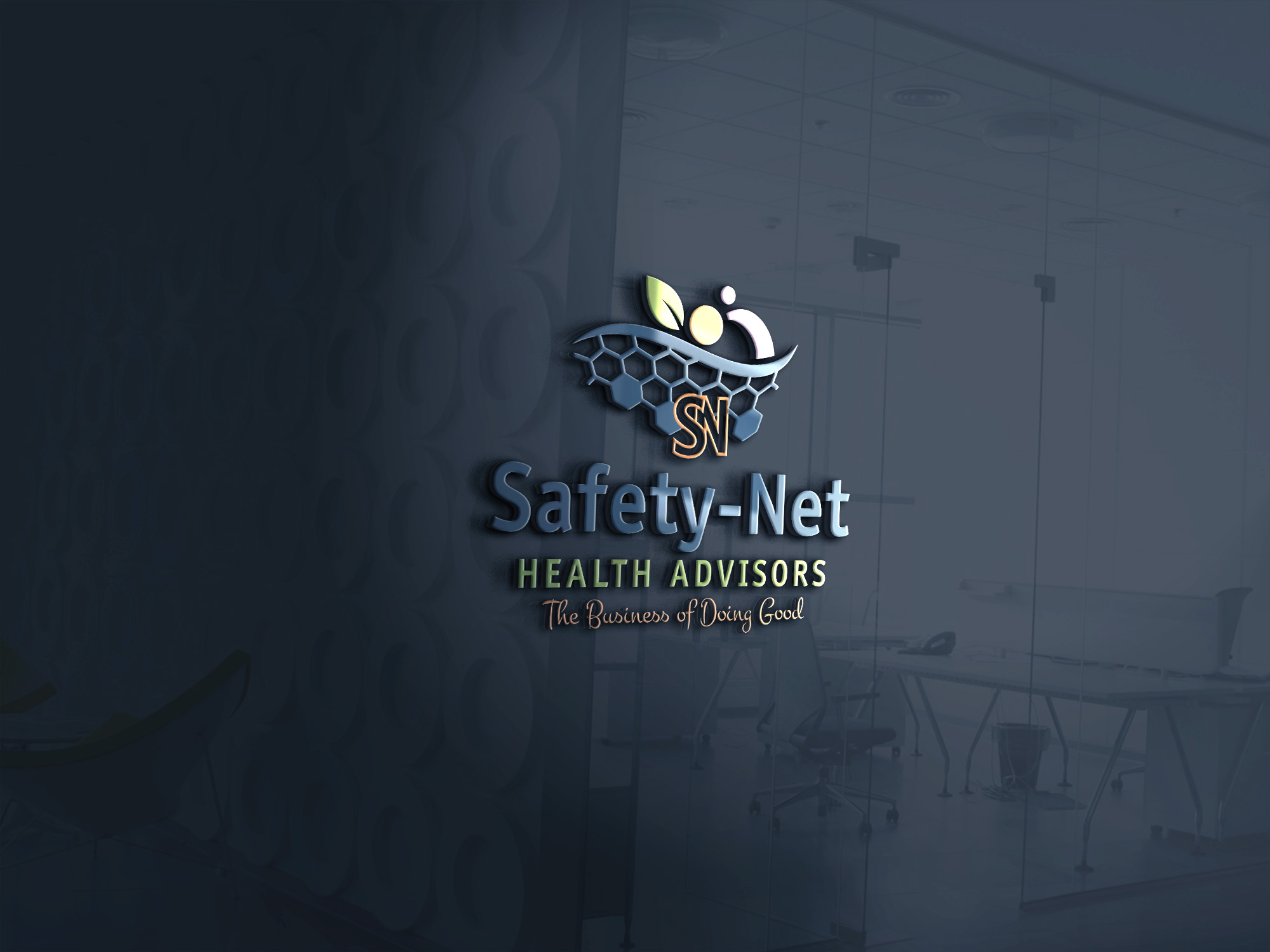 Logo Design by FARU.......... for Safety-Net Health Advisors | Design #36864646