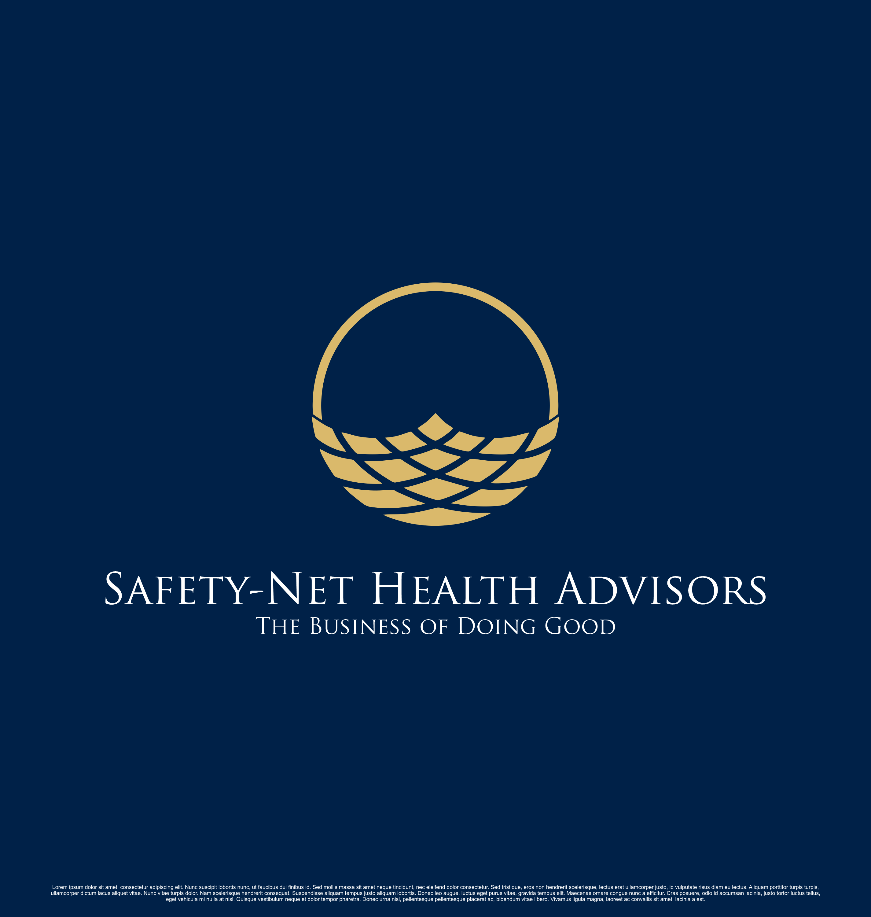 Logo Design by saesean for Safety-Net Health Advisors | Design #36882738