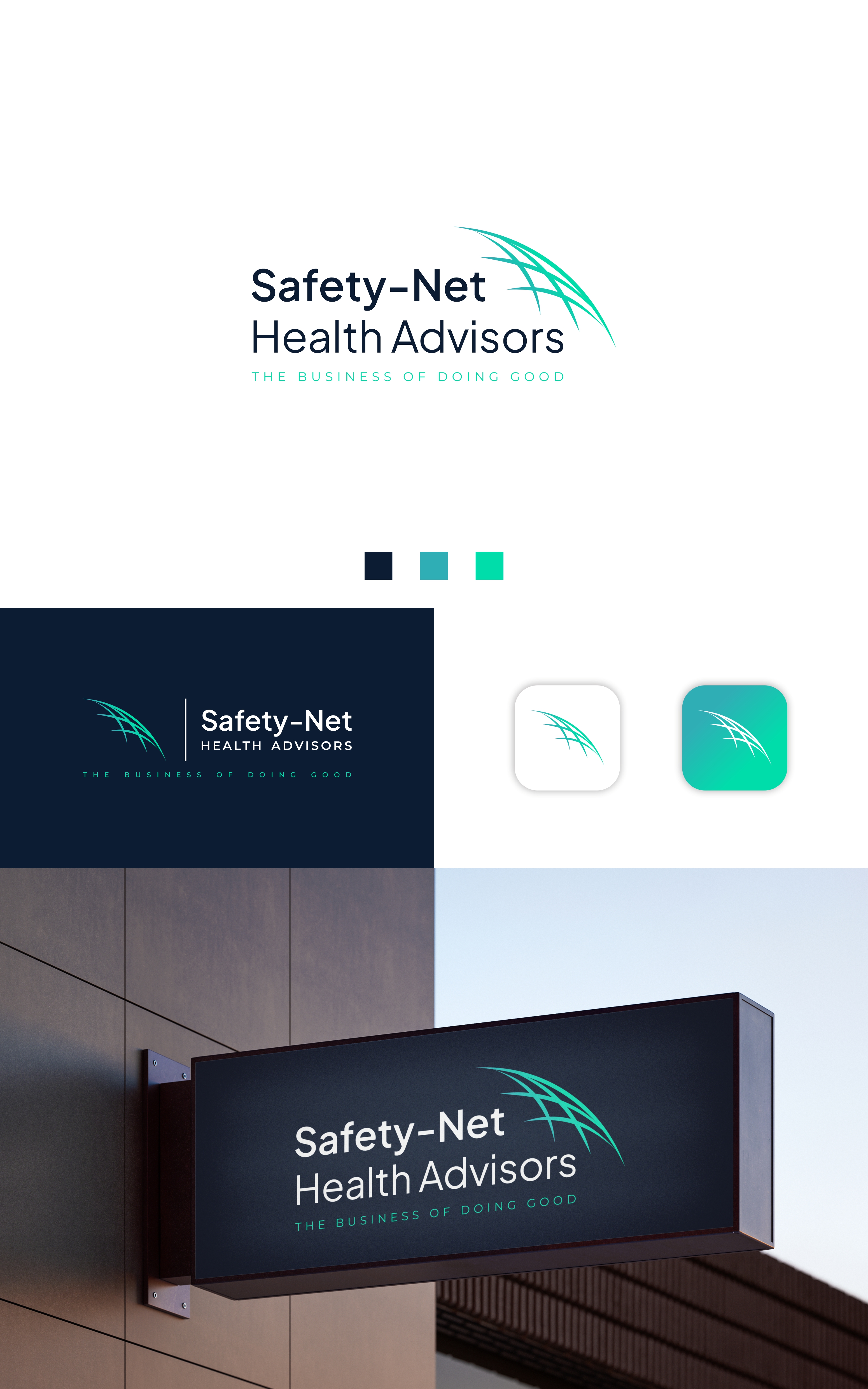 Logo Design by Dell_a.Design for Safety-Net Health Advisors | Design #36864426