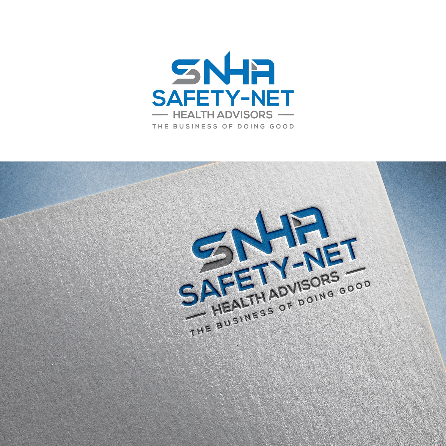 Logo Design by zoniee Creations for Safety-Net Health Advisors | Design #36868475