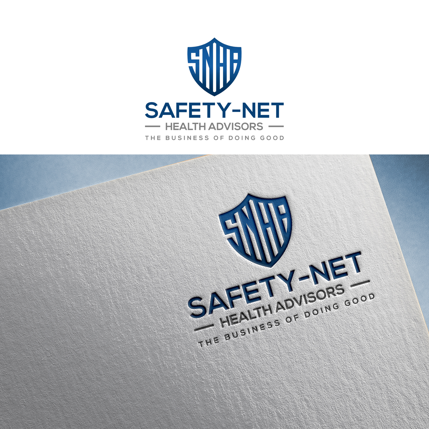 Logo Design by zoniee Creations for Safety-Net Health Advisors | Design #36868477