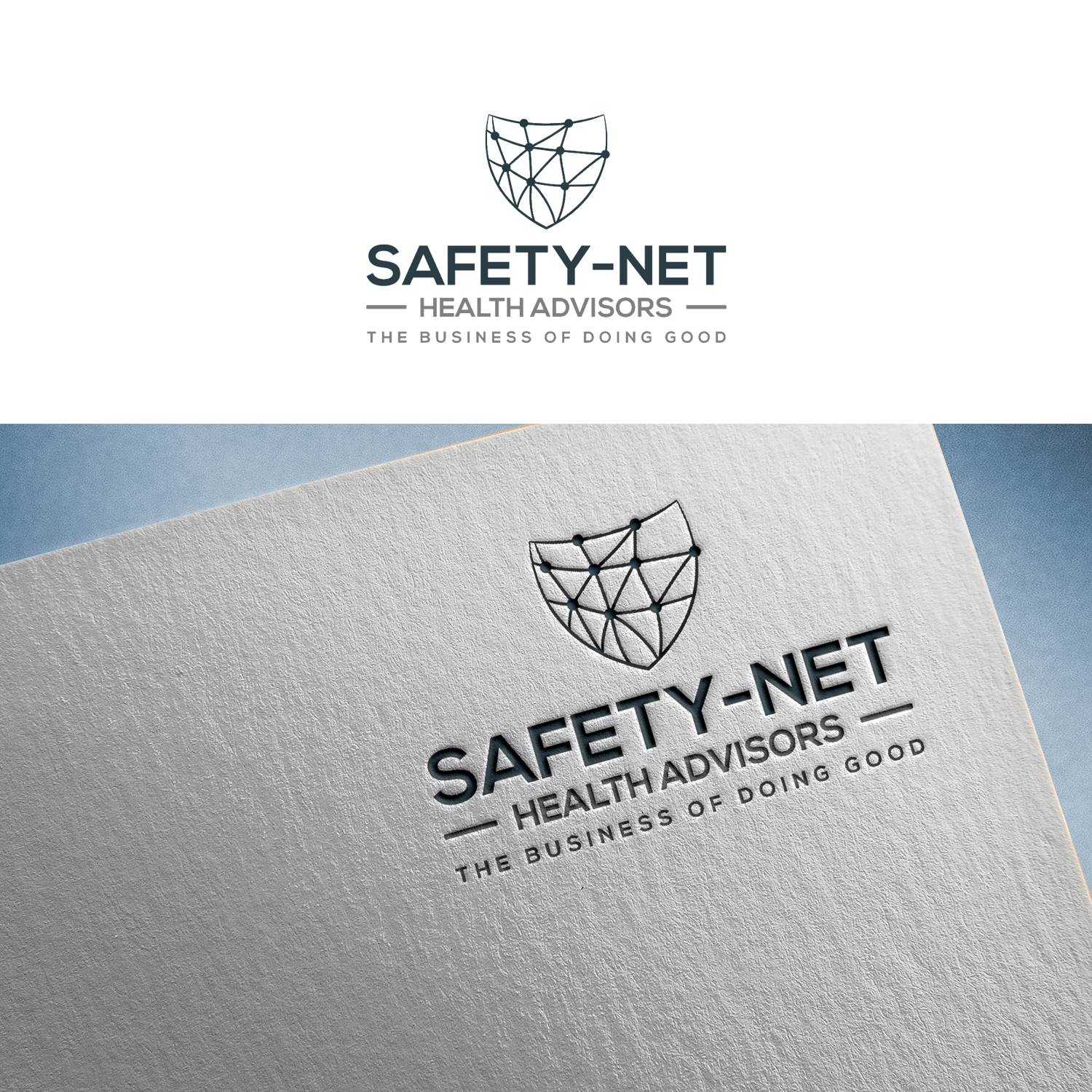 Logo Design by zoniee Creations for Safety-Net Health Advisors | Design #36868478