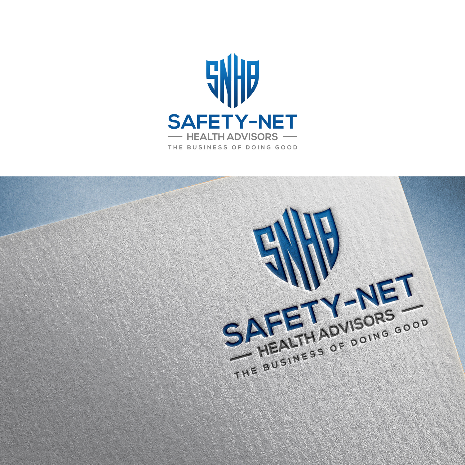 Logo Design by zoniee Creations for Safety-Net Health Advisors | Design #36868479