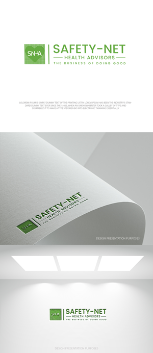 Logo Design by zebronicgraphic for Safety-Net Health Advisors | Design: #36868859