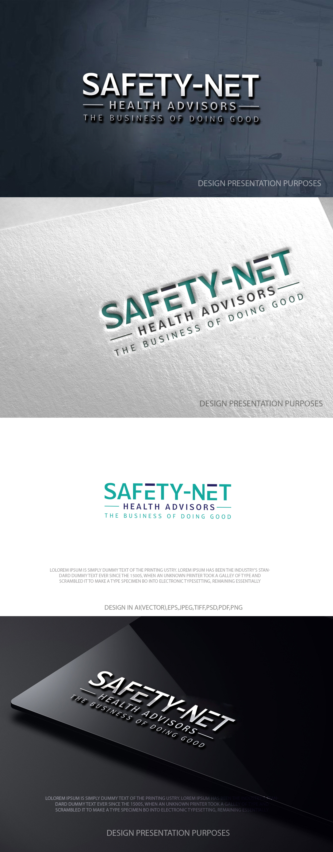 Logo Design by zebronicgraphic for Safety-Net Health Advisors | Design #36868861