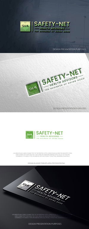 Logo Design by zebronicgraphic for Safety-Net Health Advisors | Design: #36868862