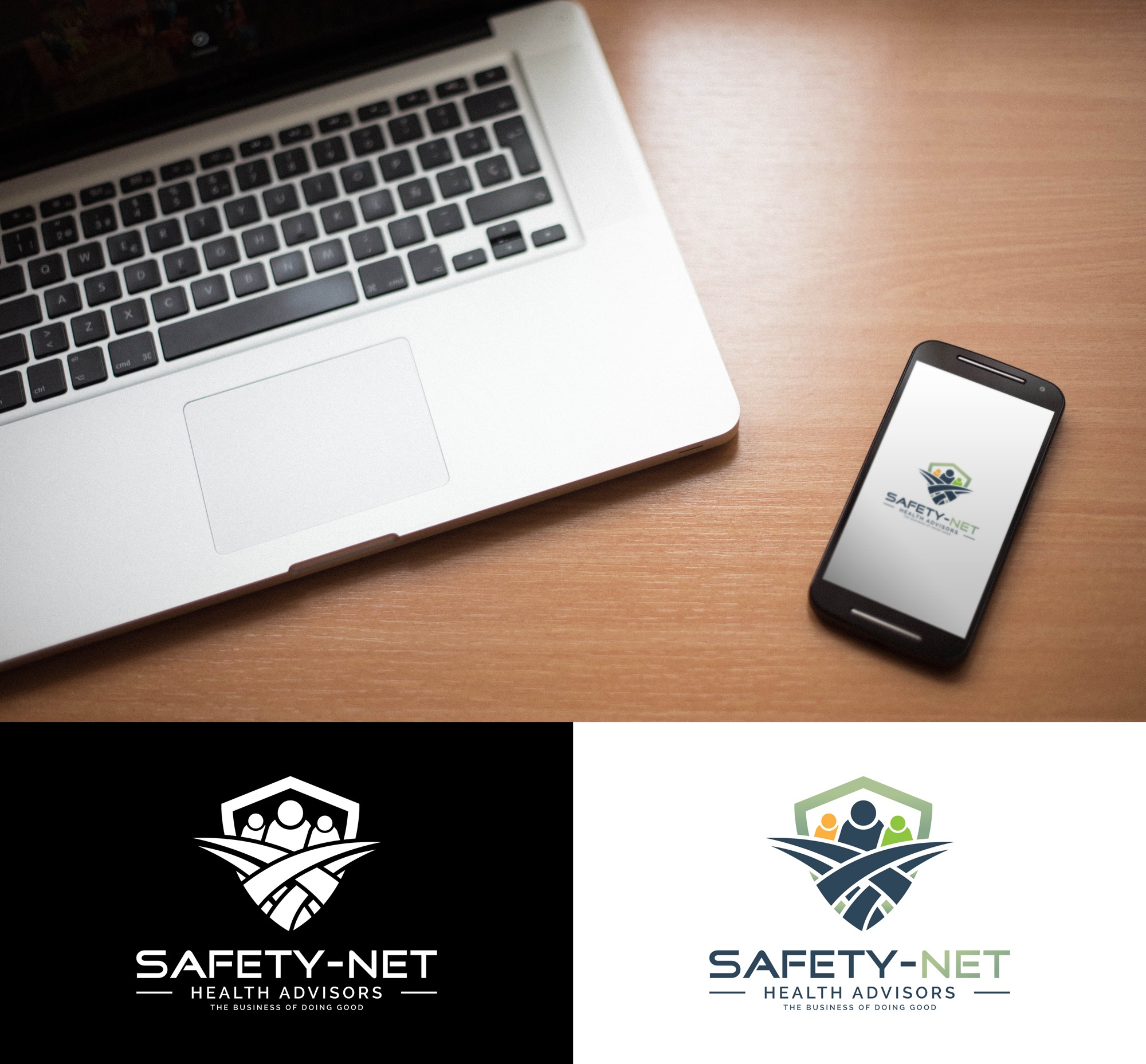 Logo Design by Impressive Designs for Safety-Net Health Advisors | Design #36866566