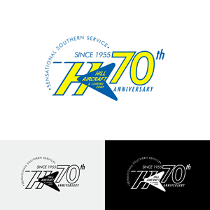 Hill Aircraft 70th Anniversary Logo