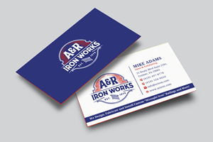 Diseño de Tarjeta de Presentación por Creative Moon Design para A&R Iron Works | Diseño: #36869027