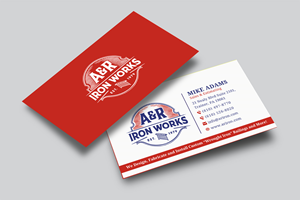 Diseño de Tarjeta de Presentación por Creative Moon Design para A&R Iron Works | Diseño: #36869030