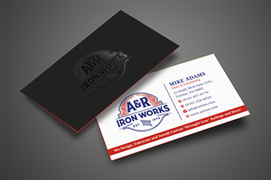 Diseño de Tarjeta de Presentación por Creative Moon Design para A&R Iron Works | Diseño: #36869278