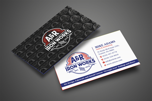 Diseño de Tarjeta de Presentación por Creative Moon Design para A&R Iron Works | Diseño: #36878400