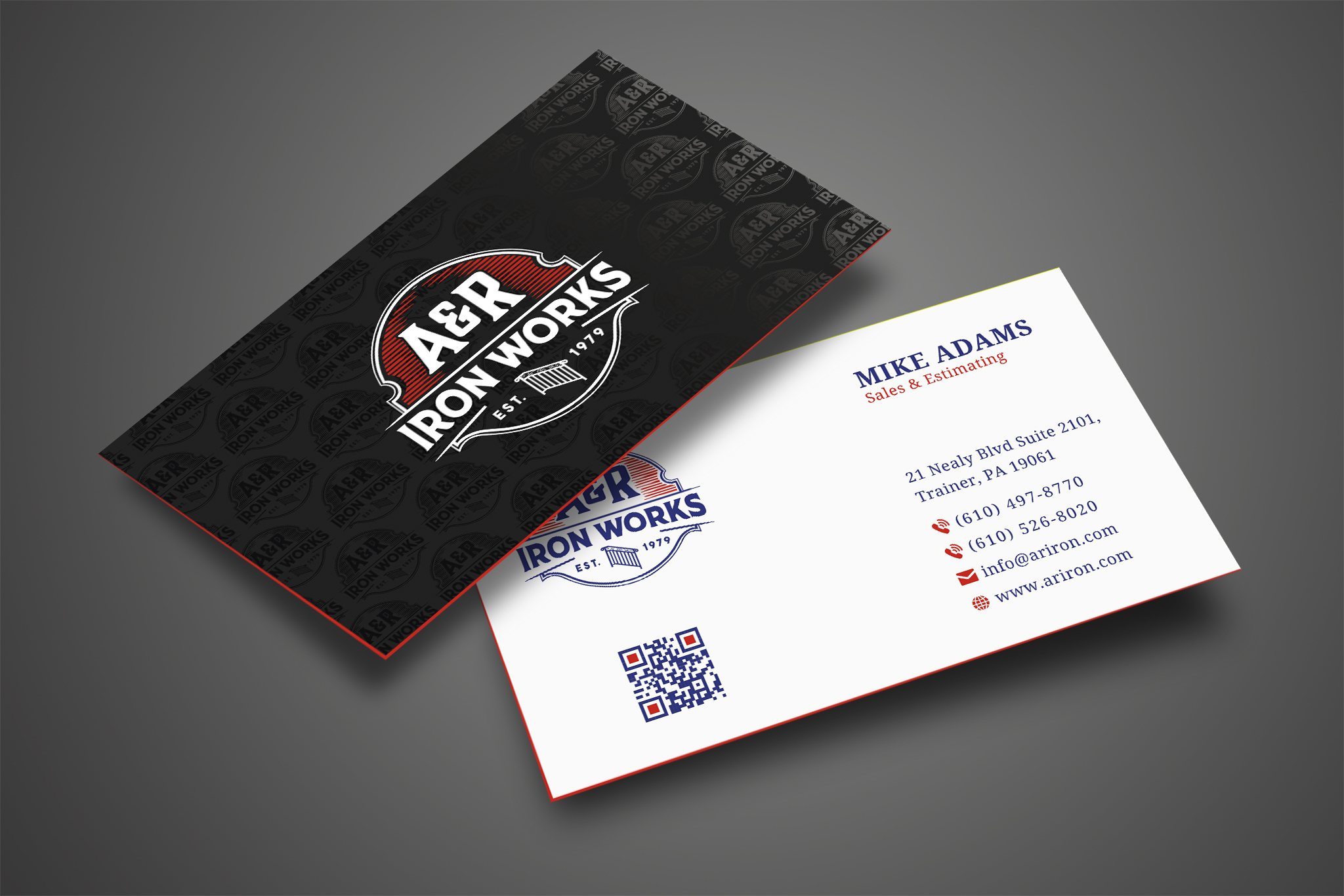 Diseño de Tarjeta de Presentación por Creative Moon Design para A&R Iron Works | Diseño #36878684