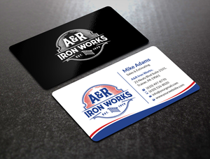 Diseño de Tarjeta de Presentación por SM~ Designer para A&R Iron Works | Diseño: #36899403