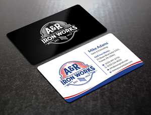 Diseño de Tarjeta de Presentación por SM~ Designer para A&R Iron Works | Diseño: #36899404