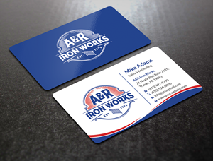 Diseño de Tarjeta de Presentación por SM~ Designer para A&R Iron Works | Diseño: #36899405