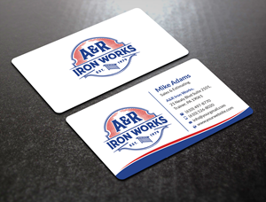 Diseño de Tarjeta de Presentación por SM~ Designer para A&R Iron Works | Diseño: #36899464