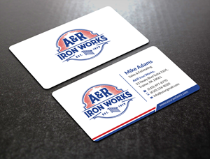 Diseño de Tarjeta de Presentación por SM~ Designer para A&R Iron Works | Diseño: #36899468